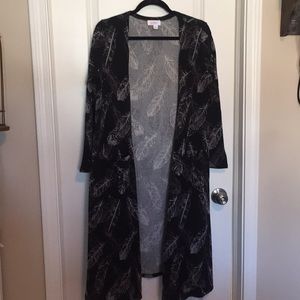 🦄 UNICORN Feather Print Sarah Duster